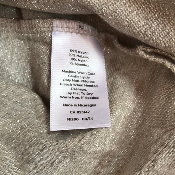 Talbots Shimmer Top - Picture 6 of 6